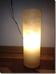 Alabaster Lampe