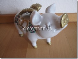 Sparschwein Gesicht