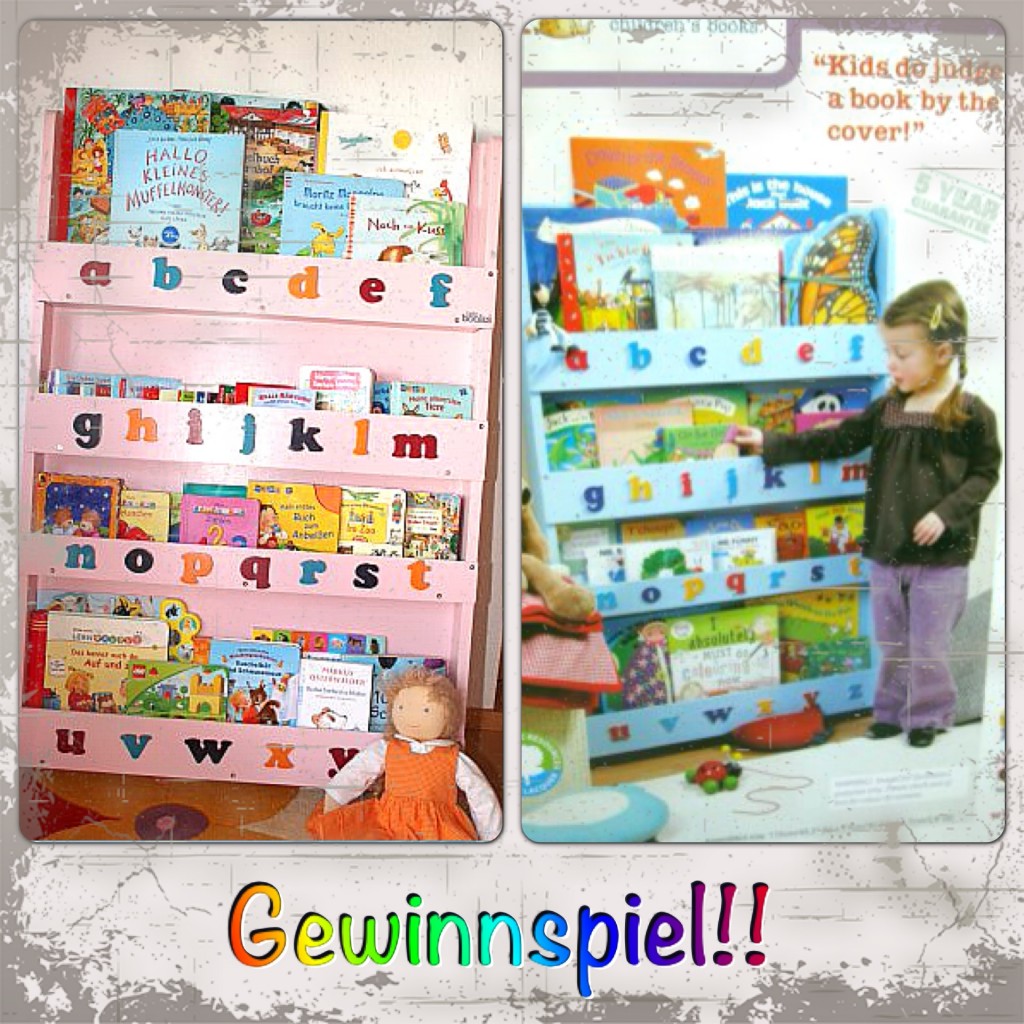 Schönes Bücherregal für Kinder