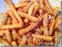 Pommes au dem Airfryer