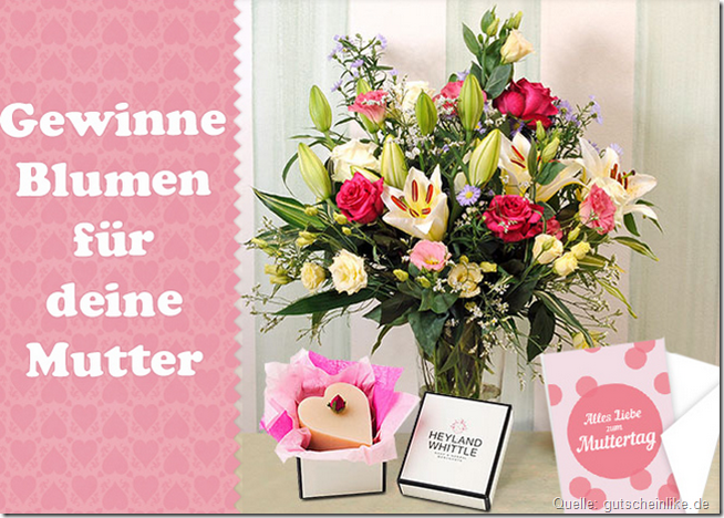 Blumenstrauß zu gewinnen