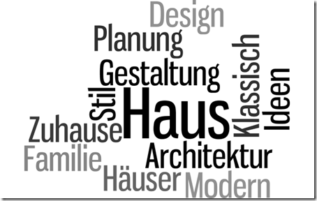 wordle Haus