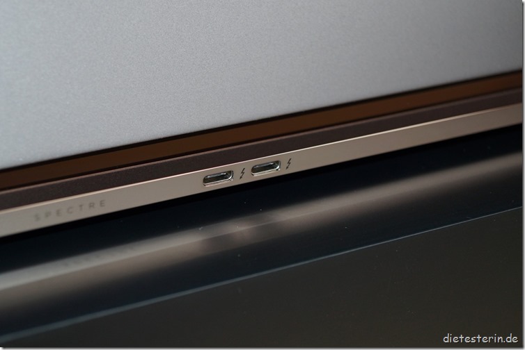 HP Spectre 13 Anschlüsse 2