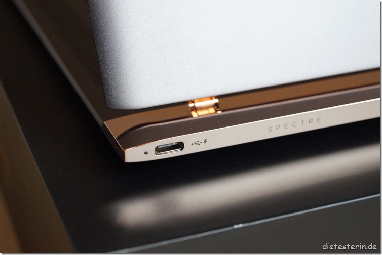 HP Spectre 13 Anschlüsse