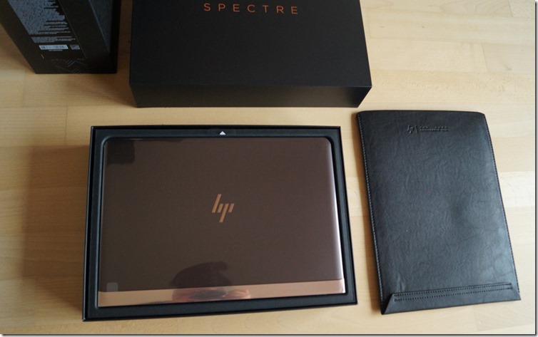 HP Spectre 13 Lieferumfang